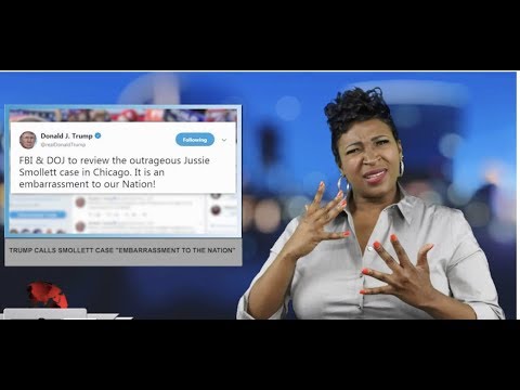 Trump calls Smollett case “embarrassment to the nation” (ASL - 3.28.19)
