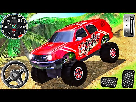4x4 Monster Truck Hill Drive - Offroad Jeep Hummer Driving Simulator - Best Android GamePlay #2