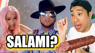 EL ALFA EL JEFE Y CARDI B CON PAN Y SALAMI