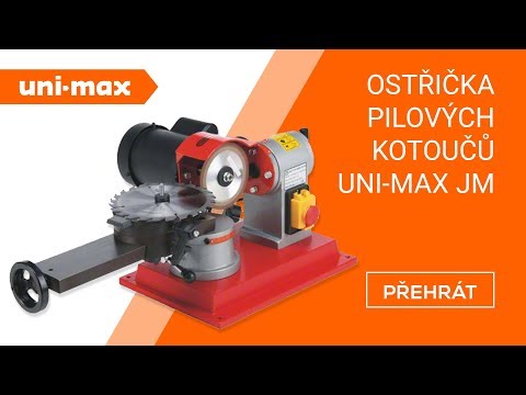 Warsztat uni-max - urządzenie do ostrzenia tarcz do pilarek