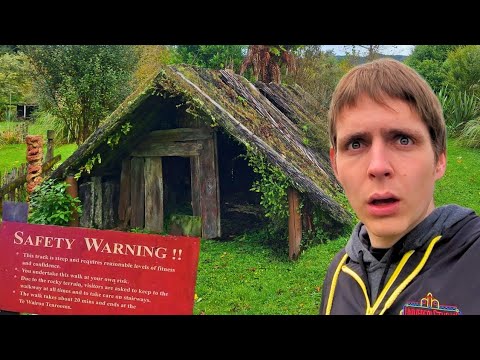 EXPLORING A BURIED VILLAGE IN NEW ZEALAND!!!