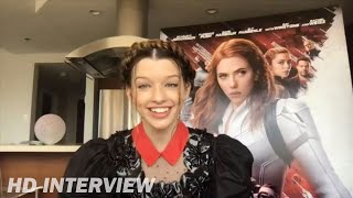 Exclusive Interview: 'Black Widow' star Ever Anderson on her role as Young Natasha video