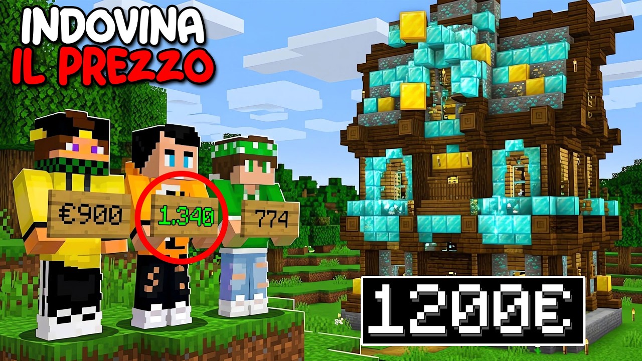 INDOVINA IL PREZZO SU MINECRAFT ⁨@Nico.⁩ ⁨@Baddi⁩