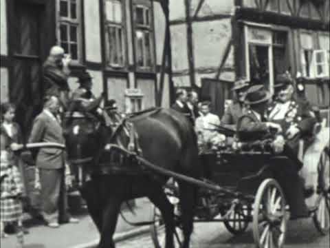 Schuetzenfest Hedemuenden ca 1956 filme axp