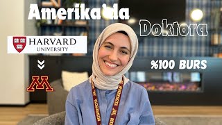 "başarının sırrı" | Amerika'dan Nasıl %100 Burslu & Maaşlı Doktora Kab