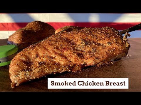 Juicy Smoked Boneless Chicken Breast