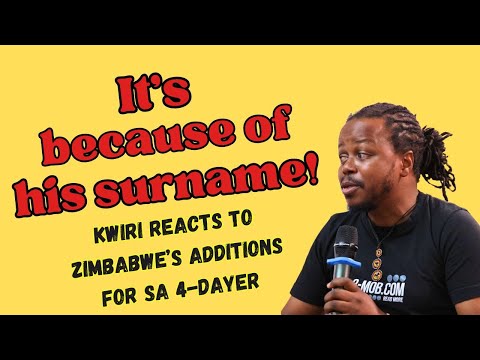 Zimbabwe draft in Falao, Makoni, Masekesa for SA 4-dayer | Kwiri Reacts