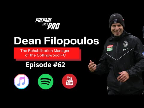 #62 - Dean Filopoulos The Rehabilitation manager of the Collingwood FC