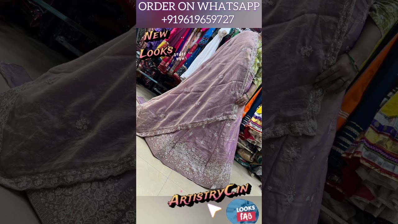 Akshara's Organza Lehenga Look Under ₹4515 for Wedding 2025? Shop Latest Designs!