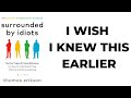 Surrounded By Idiots Writen By Thomas Erikson (animated) Book Summary