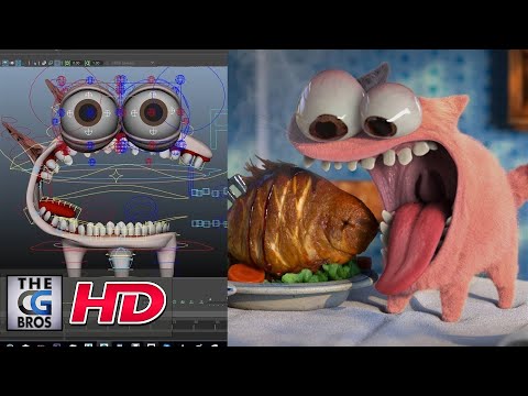 CGI & VFX Breakdowns: "The Food Thief RIGG - Technical Breakdown" - by Mindbender Animation Studio