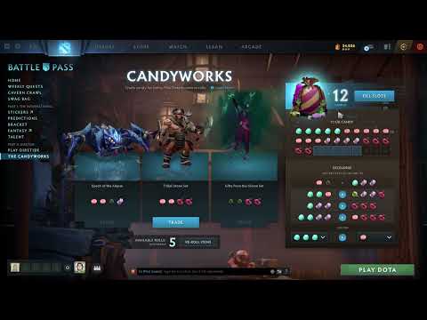 Dota 2 - Candyworks week 9 | Trust of the Benefactor opening