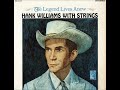 Men with Broken Hearts ~ Hank Williams with Strings (1966)