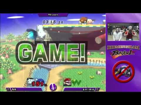 Birmingham Brawl 5 PM Singles LF - Ark (Ivysaur) vs. Anime (Wario)