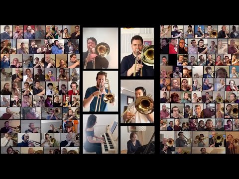 "Song for Health" special arrangement. Martin Schippers collaboration with 135 trombonists.
