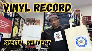 vinyl record special delivery boom bap beat making