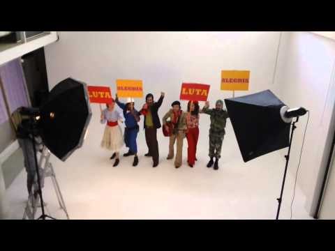 Sessão fotográfica com os Homens da Luta