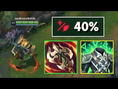 Nasus with HEALING items...