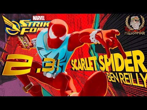 Scarlet Spider in Doom 2.3 with SSM + Web Warriors! - Marvel Strike Force - MSF