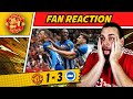 Angry Reaction! 🤬 RANT Man Utd 1-3 Brighton GOALS United Fan Reacts