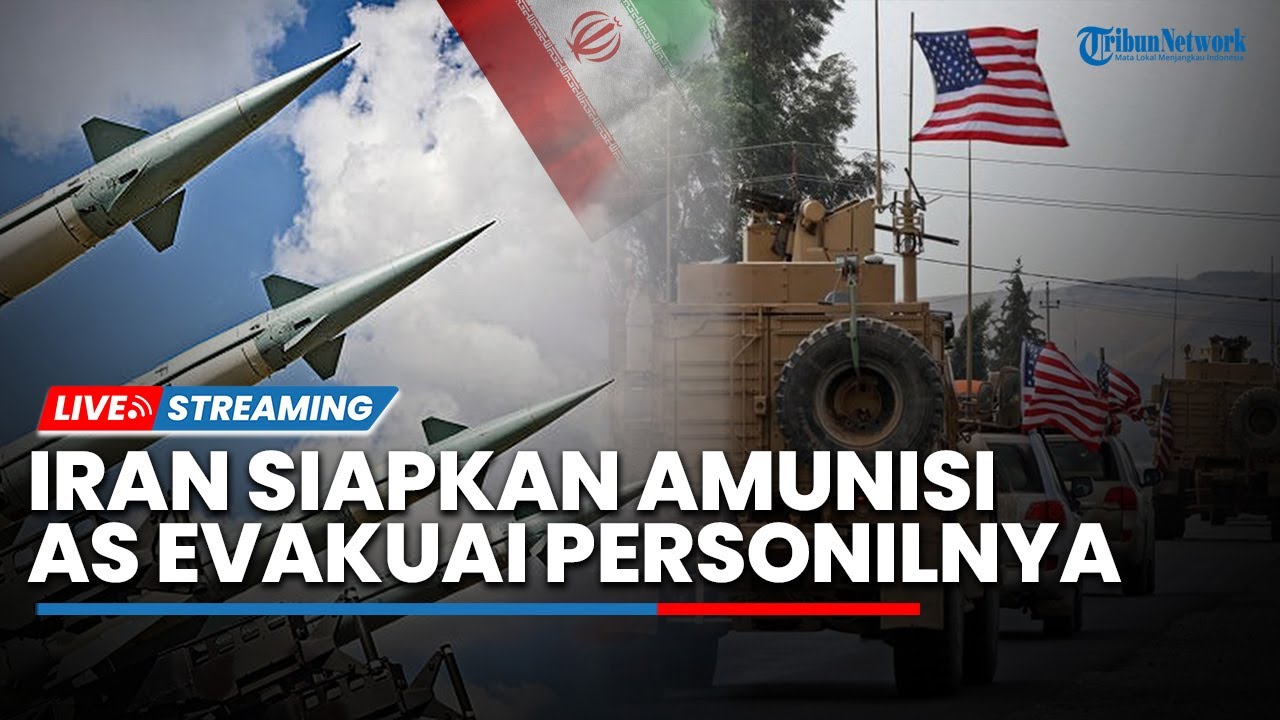 🔴Iran Persiapkan Amunisi Perang Melawan Israel-AS, Amerika Mulai Evakuasi Personil Militernya