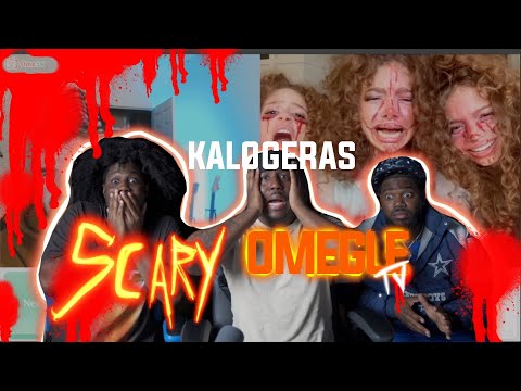 Kalogeras Sisters "Scare" people on Omegle but it BACKFIRES!