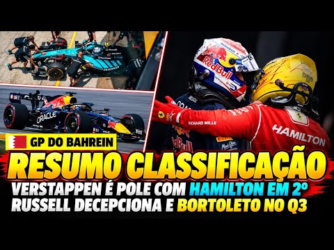 VERSTAPPEN É POLE! HAMILTON SURPREENDE EM 2º, RUSSELL DECEPCIONA E BORTOLETO VOA PRO Q3! 💥