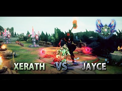 League of Legends - Xerath vs Jayce Season 7 Mid Plays