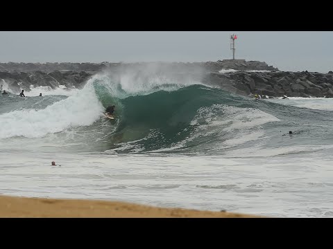 The Wedge Welcomes The First South Swell of the Summer | SURFER