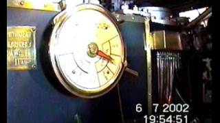 preview picture of video 'Höyrylaiva Tarjanteen konehuone, steam engine room'
