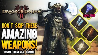 Dragon's Dogma 2 - Don't Skip These Amazing ELEMENTAL Weapons & Gear! Dragon's Dogma 2 Tips & Tricks