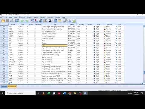 How to extract selected variables from a dataset in SPSS and create a new dataset