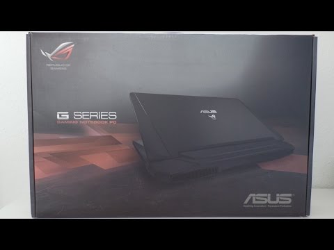 Asus G750J Gaming Notebook Unboxing and First Look (G750JZ-T4024H)
