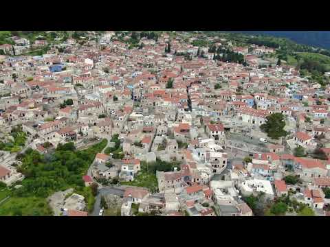 Lefkara Village from Above !!! Video with Drone .