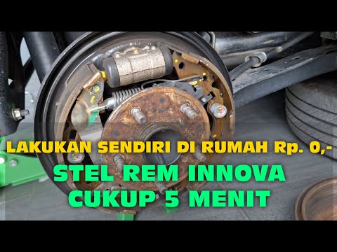 THIS IS HOW TO SET THE BRAKES ON THE INNOVA
