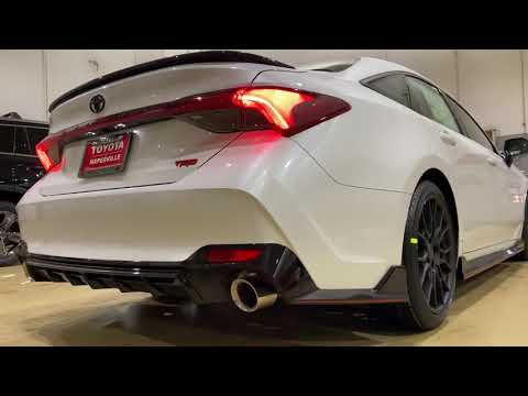 2020 Toyota Avalon TRD exhaust start up and rev