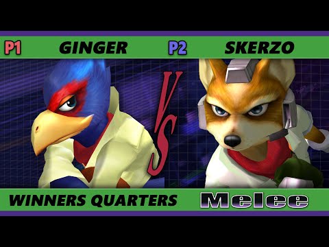 S@X 400 Online Winners Quarters - Ginger (Falco) Vs. Skerzo (Fox) Smash Melee - SSBM