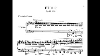 F. Chopin: Terzenetude op.25-6 ( Live- Recording), Aya Klebahn: Piano ショパン: 練習曲 作品25-6 (ライブ録音, ウィーン)