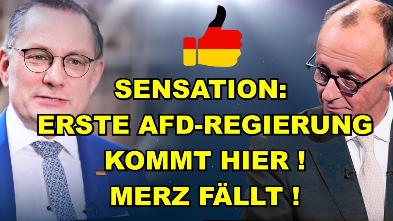 Erste AfD-Regierung kommt HIER! MERZ FÄLLT!
