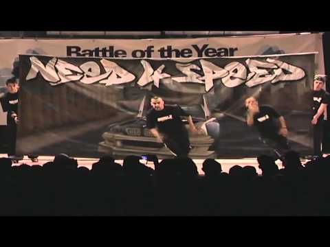 Show chorégraphique Need for Speed - BOTY FRANCE 2007