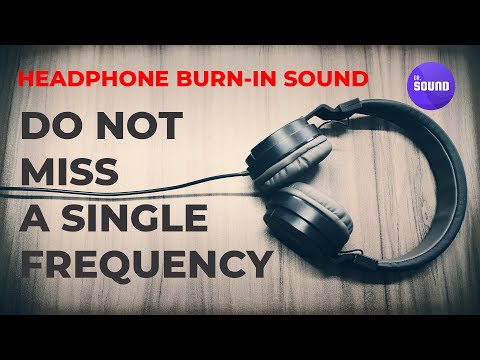 Headphones / Earphones / Speakers / IEMs Burn in Sound Effect Bass to Treble sweeps