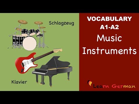 Learn German Vocabulary Colors Colours in German Farben