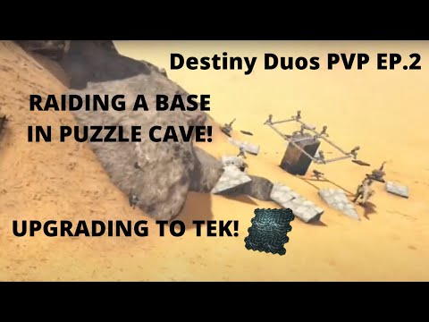 Raiding and Upgrading to Tek Tier! | 2 Man Cluster Destiny Duos EP.2