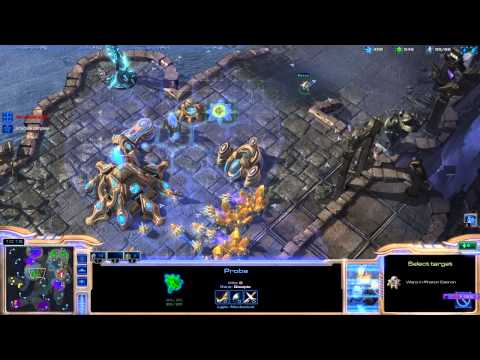SC 2 Getting owned - 3v3 casting myself