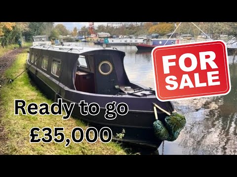 For Sale 42ft Narrowboat liveaboard houseboat canal river boat