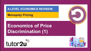 Price Discrimination: Aims and Types (Video 1 of 4)