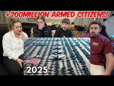 New Zealand Family Can't Believe the True Power of the US Military in 2025! HOW IS IT MORE POWERFUL?