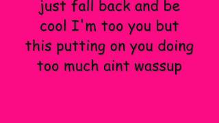 Omg Girlz- Aint Nobody lyrics on screen