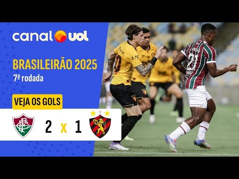 FLUMINENSE 2 X 1 SPORT - CAMPEONATO BRASILEIRO 2025, VEJA OS GOLS!