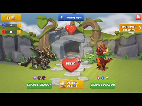 #DML Hatching Cinnamon and breed Aquarius Dragon - Dragon Mania Legends
